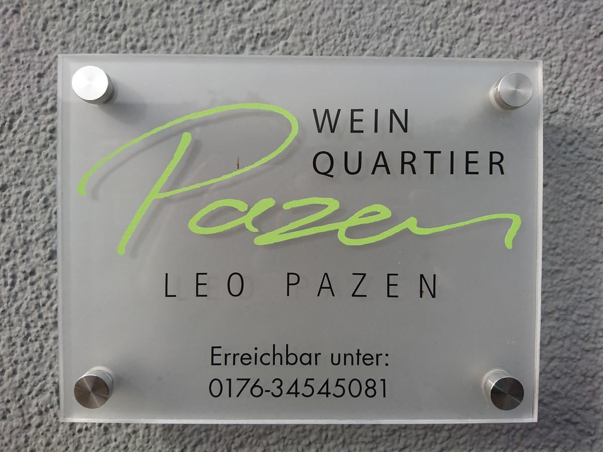 Wein-Quartier Leo Pazen Bed & Breakfast Zeltingen-Rachtig Exterior photo